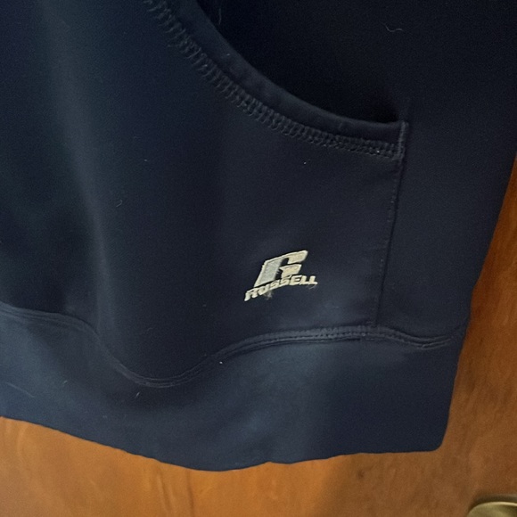 Russell Athletic Blue Hooded Sweatshirt Large - Picture 2 of 4